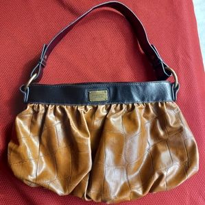 Black and Brown Simply Vera Vera Wang Shoulder Bag